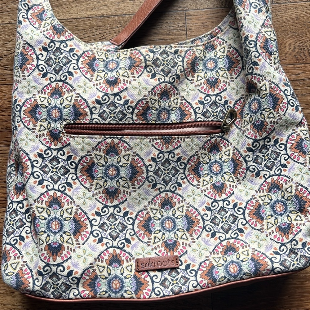Boho SAK Roots bag multi colored - Picture 3 of 4